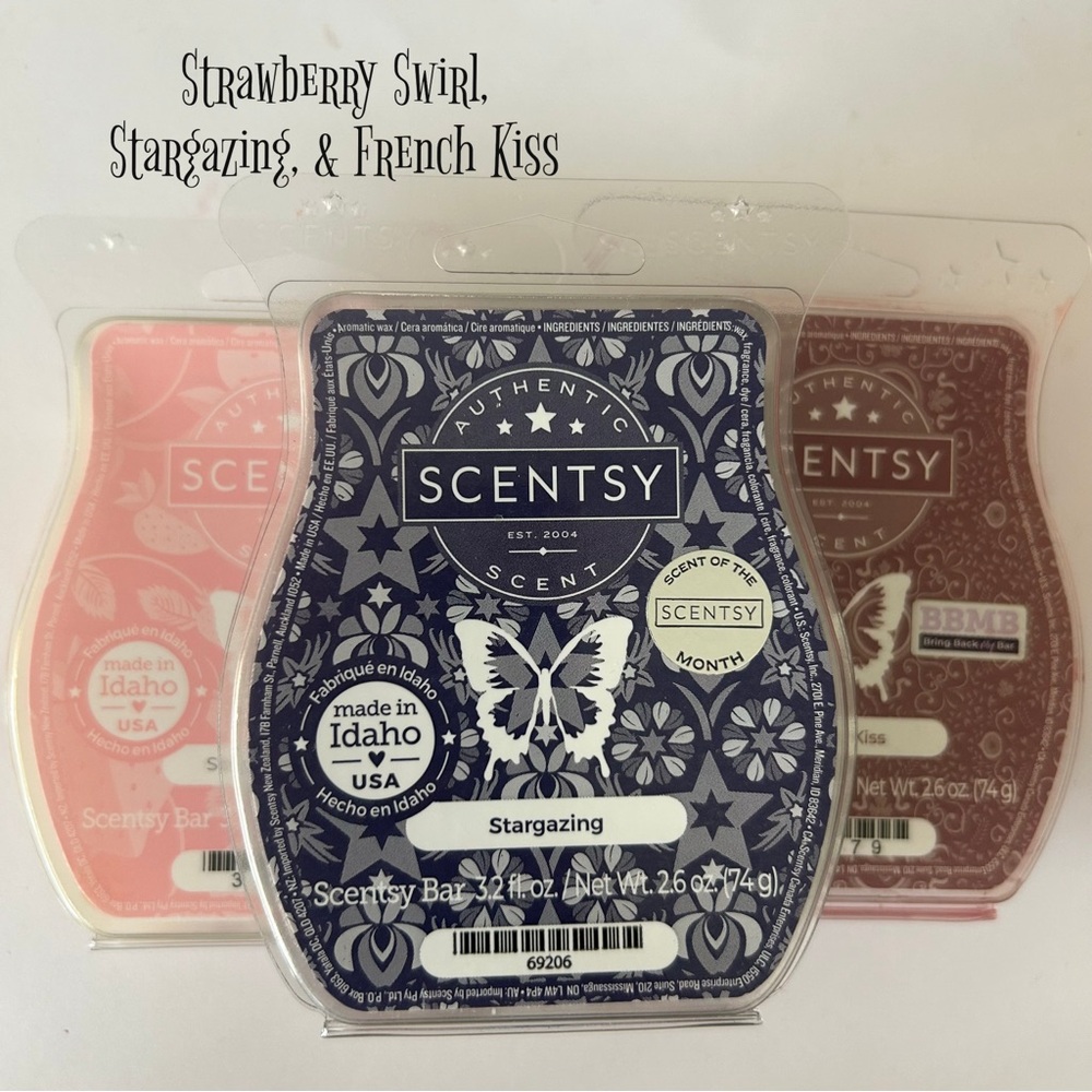 Scentsy Wax Bar Trio